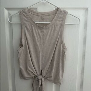 Lululemon tie front tank